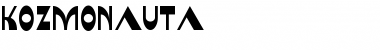 Download Kozmonauta Font Download Kozmonauta Font