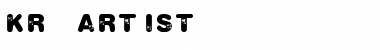 Download KR Artist Font Download KR Artist Font