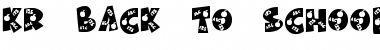 Download KR Back To School Font Download KR Back To School Font