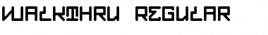 Download Walkthru Font Download Walkthru Font