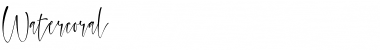 Download Watercoral Font Download Watercoral Font