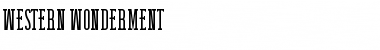Download Western Wonderment Font Download Western Wonderment Font