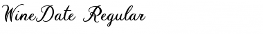 Download Wine Date Font Download Wine Date Font