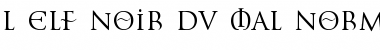 Download L'Elf Noir du Mal Font Download L'Elf Noir du Mal Font