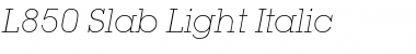 Download L850-Slab-Light Font Download L850-Slab-Light Font