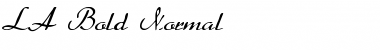 Download LA Bold Font Download LA Bold Font