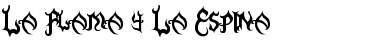Download La Flama y La Espina Font Download La Flama y La Espina Font