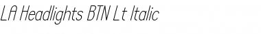 Download LA Headlights BTN Lt Font Download LA Headlights BTN Lt Font