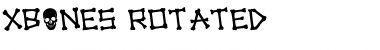 Download xBONES Rotated Font Download xBONES Rotated Font