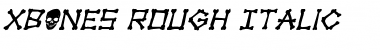 Download xBONES Rough Italic Font Download xBONES Rough Italic Font