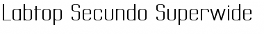 Download Labtop Secundo Superwide Font Download Labtop Secundo Superwide Font