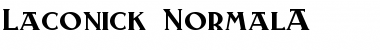 Download Laconick-NormalA Font Download Laconick-NormalA Font