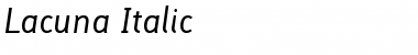 Download Lacuna Italic Font Download Lacuna Italic Font