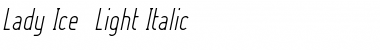 Download Lady Ice - Light Font Download Lady Ice - Light Font