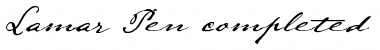 Download Lamar Pen Demo Font Download Lamar Pen Demo Font