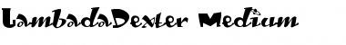 Download LambadaDexter Font Download LambadaDexter Font