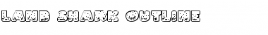 Download Land Shark Outline Font Download Land Shark Outline Font