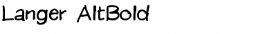 Download Langer Font Download Langer Font
