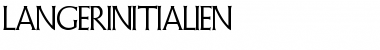 Download LangerInitialien Font Download LangerInitialien Font