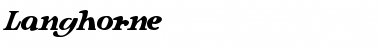 Download Langhorne Font Download Langhorne Font