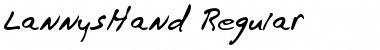 Download LannysHand Font Download LannysHand Font