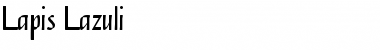 Download Lapis Lazuli Font Download Lapis Lazuli Font