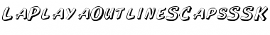 Download LaPlayaOutlineSCapsSSK Font Download LaPlayaOutlineSCapsSSK Font