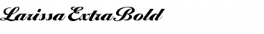 Download LarissaExtrabold Font Download LarissaExtrabold Font