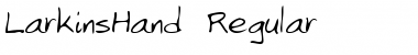 Download LarkinsHand Font Download LarkinsHand Font