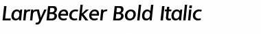 Download LarryBecker Font Download LarryBecker Font