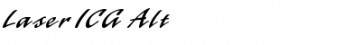 Download Laser ICG Alt Font Download Laser ICG Alt Font