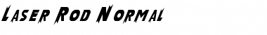 Download Laser Rod Font Download Laser Rod Font