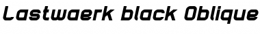 Download Lastwaerk black Font Download Lastwaerk black Font