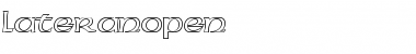 Download LateranOpen Font Download LateranOpen Font