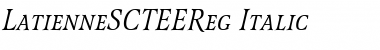 Download LatienneSCTEEReg Font Download LatienneSCTEEReg Font