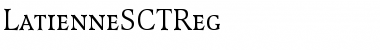 Download LatienneSCTReg Font Download LatienneSCTReg Font