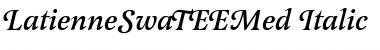 Download LatienneSwaTEEMed Font Download LatienneSwaTEEMed Font