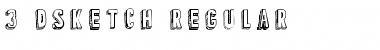 Download 3-D Sketch Font Download 3-D Sketch Font