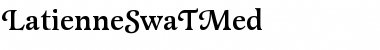 Download LatienneSwaTMed Font Download LatienneSwaTMed Font
