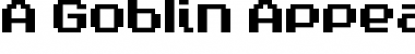 Download A Goblin Appears! Font Download A Goblin Appears! Font