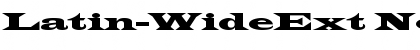 Download Latin-WideExt Font Download Latin-WideExt Font