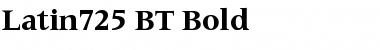 Download Latin725 BT Font Download Latin725 BT Font
