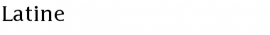 Download Latine Font Download Latine Font