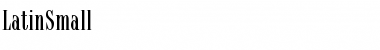 Download LatinSmall Font Download LatinSmall Font