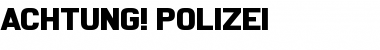 Download Achtung! Polizei Font Download Achtung! Polizei Font