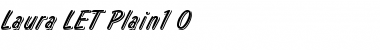 Download Laura LET Font Download Laura LET Font
