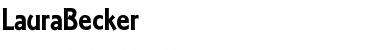 Download LauraBecker Font Download LauraBecker Font