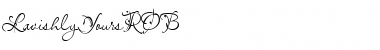 Download LavishlyYoursROB Font Download LavishlyYoursROB Font