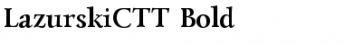 Download LazurskiCTT Font Download LazurskiCTT Font