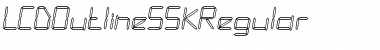 Download LCDOutlineSSK Font Download LCDOutlineSSK Font